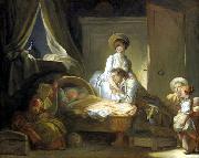 Jean-Honore Fragonard Huile sur toile oil